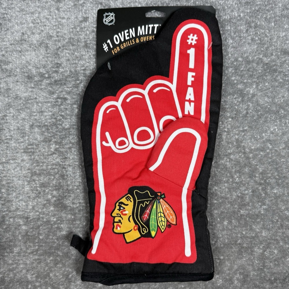 Chicago Blackhawks Oven‎ Mitt NHL #1 Fan You The Fan